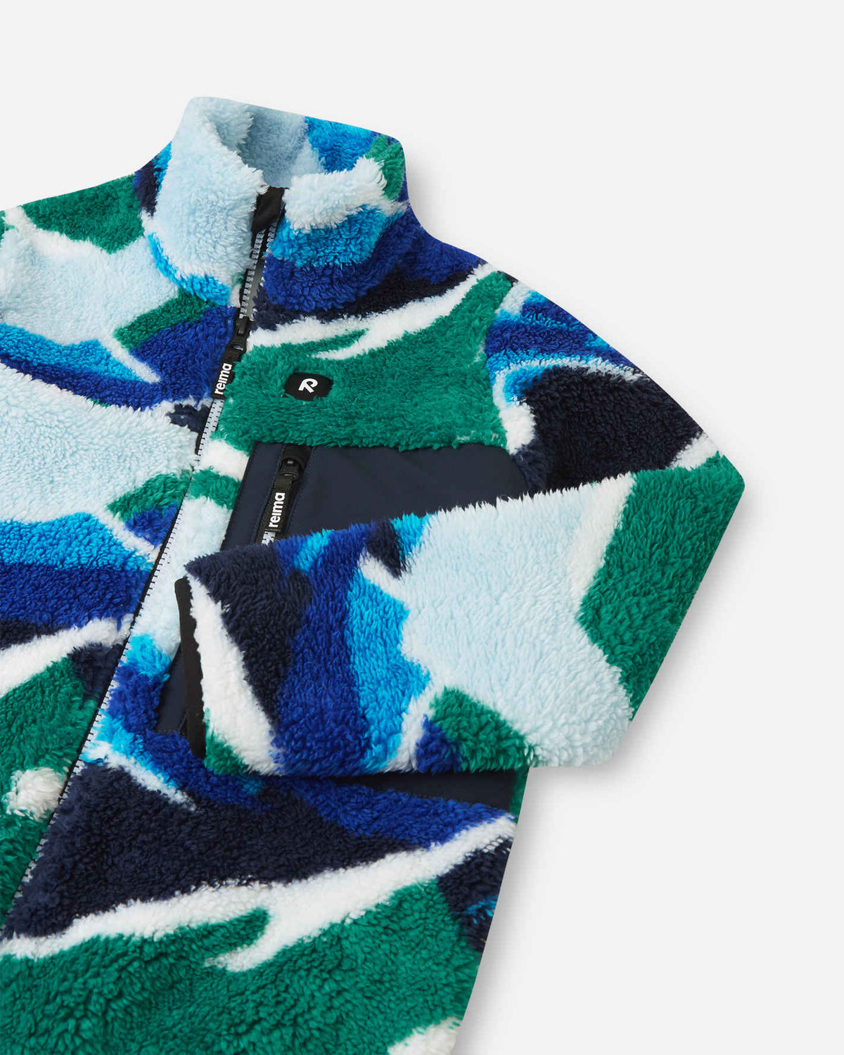 Kids' pile fleece jacket Turilas