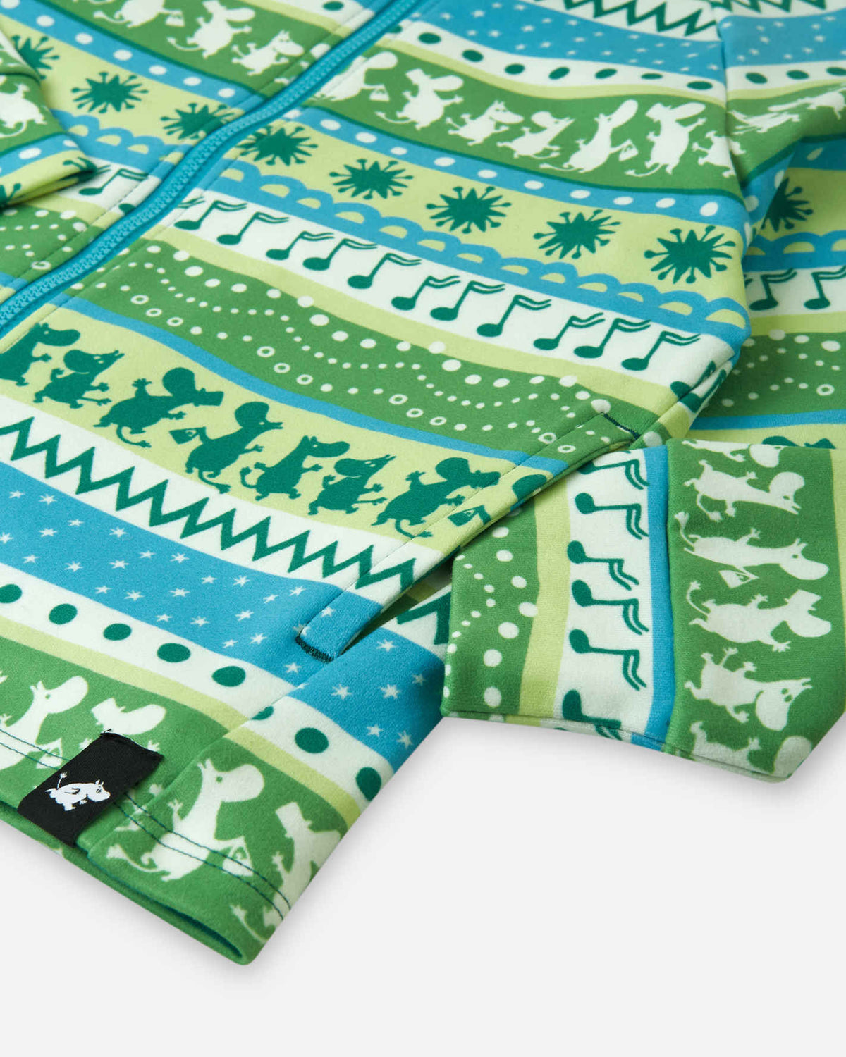 Toddlers' fleece sweater Moomin Tarpeen
