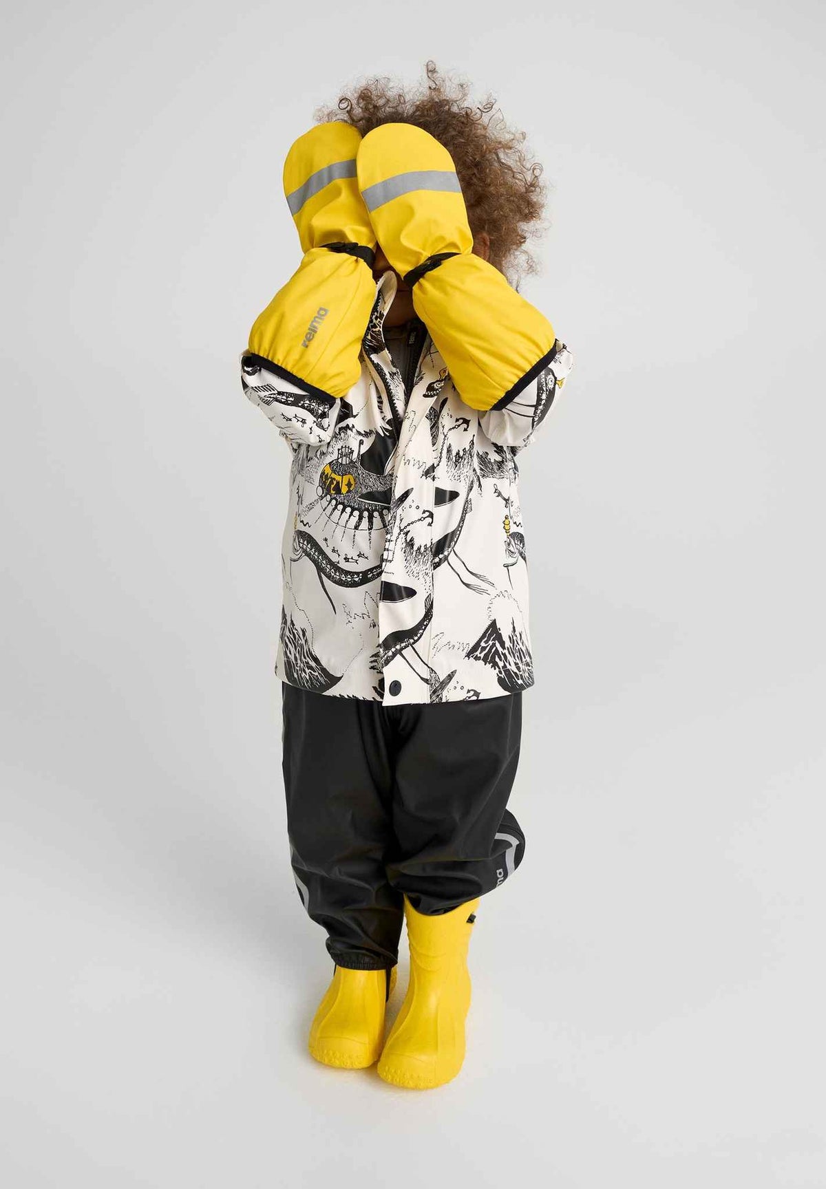 Kids' rain mittens Kura