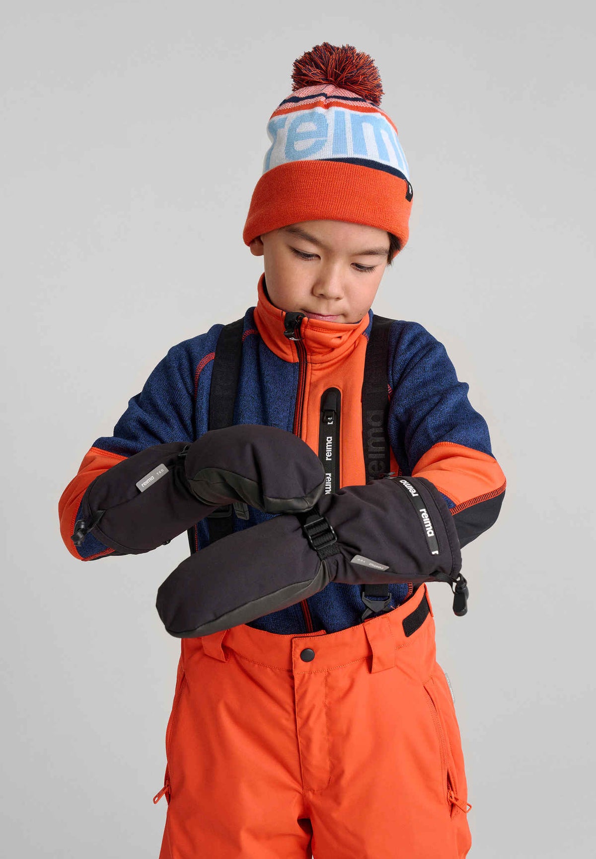 Kids' waterproof ski mittens Snoukka