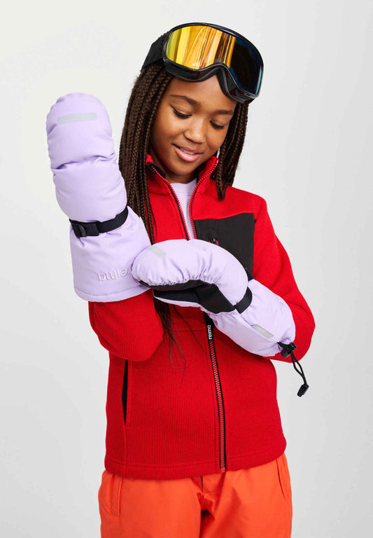 Kids' waterproof ski mittens Vanukko