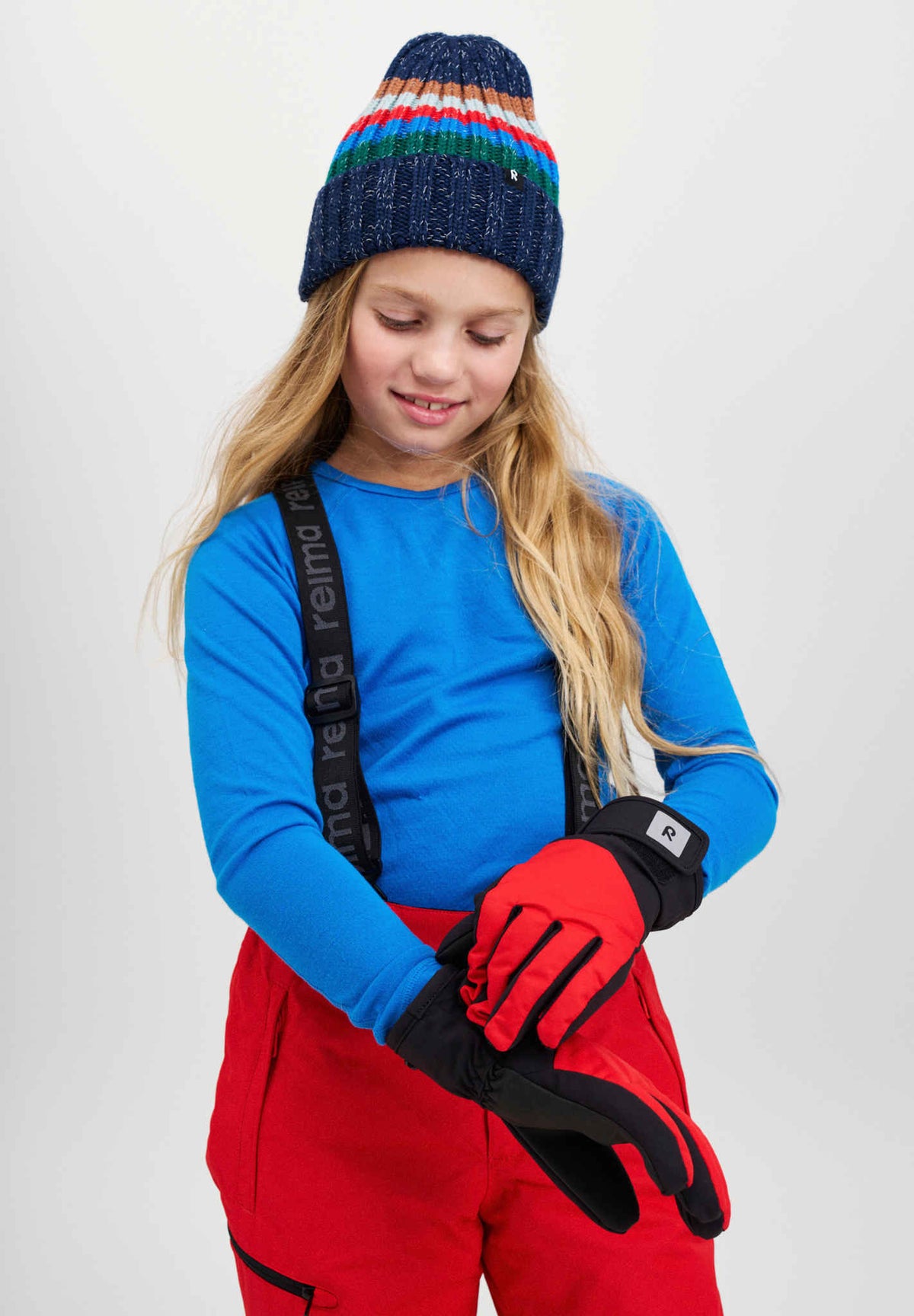 Kids' merino wool mix beanie Vilke