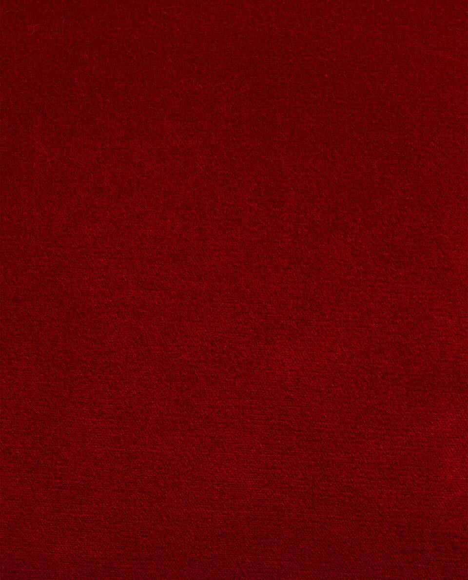 LINEN AND VELVET CUSHION COVER