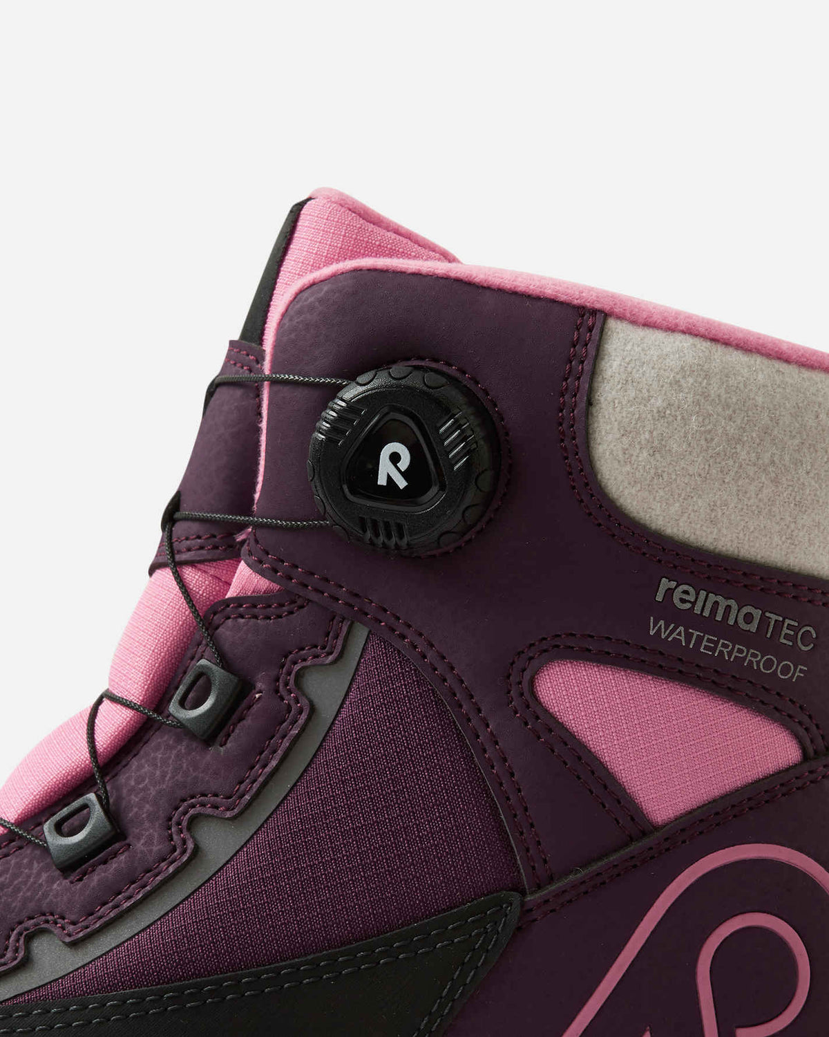Kids' waterproof winter shoes Hallava Quicklock