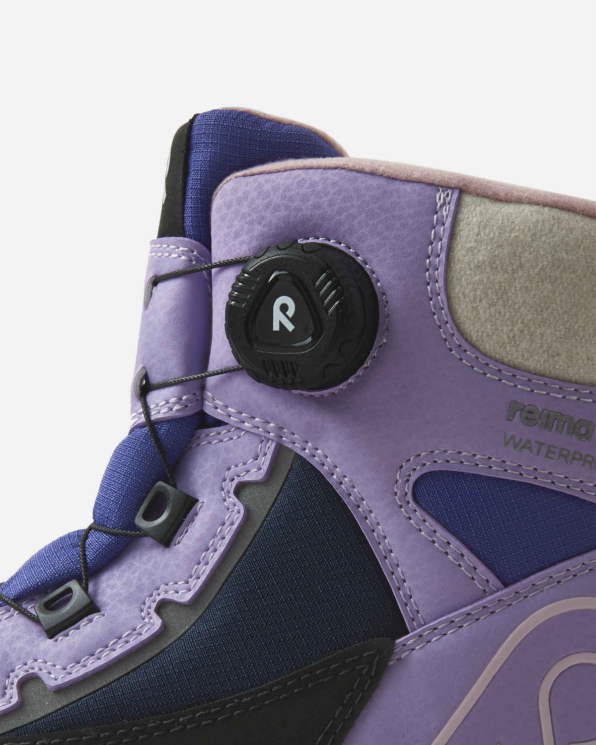 Kids' waterproof winter shoes Hallava Quicklock