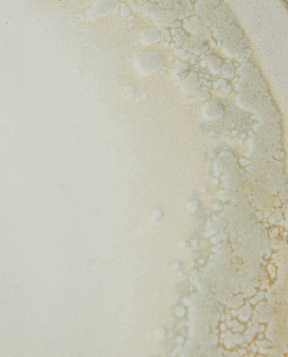 STONEWARE DESSERT PLATE