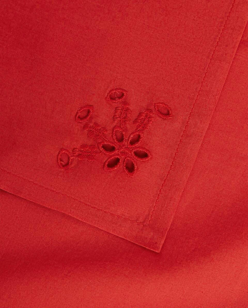 PACK OF EMBROIDERED COTTON CHRISTMAS NAPKINS (PACK OF 2)