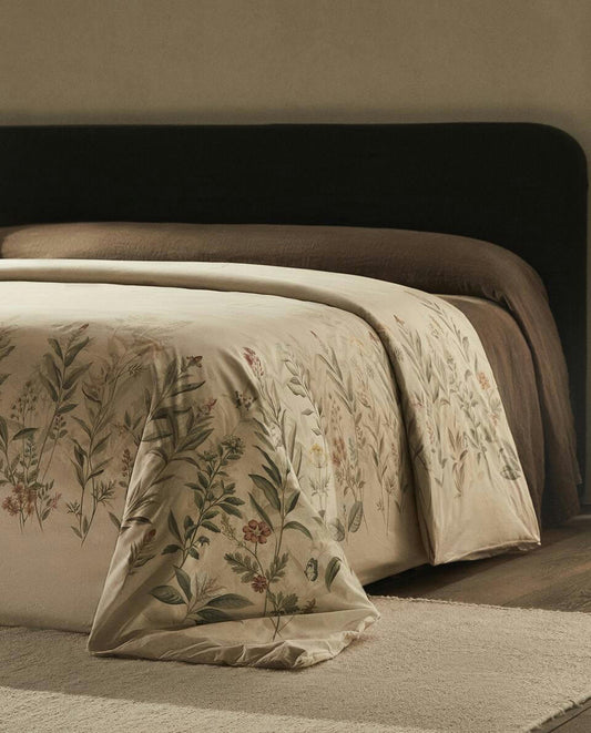 FLORAL PRINT DUVET COVER