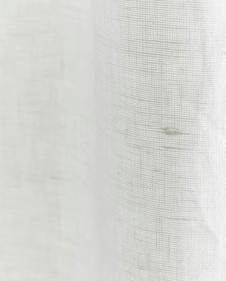 WASHED LINEN CURTAIN
