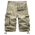 Men's Cargo Shorts Multi Pockets Twill Cargo Shorts