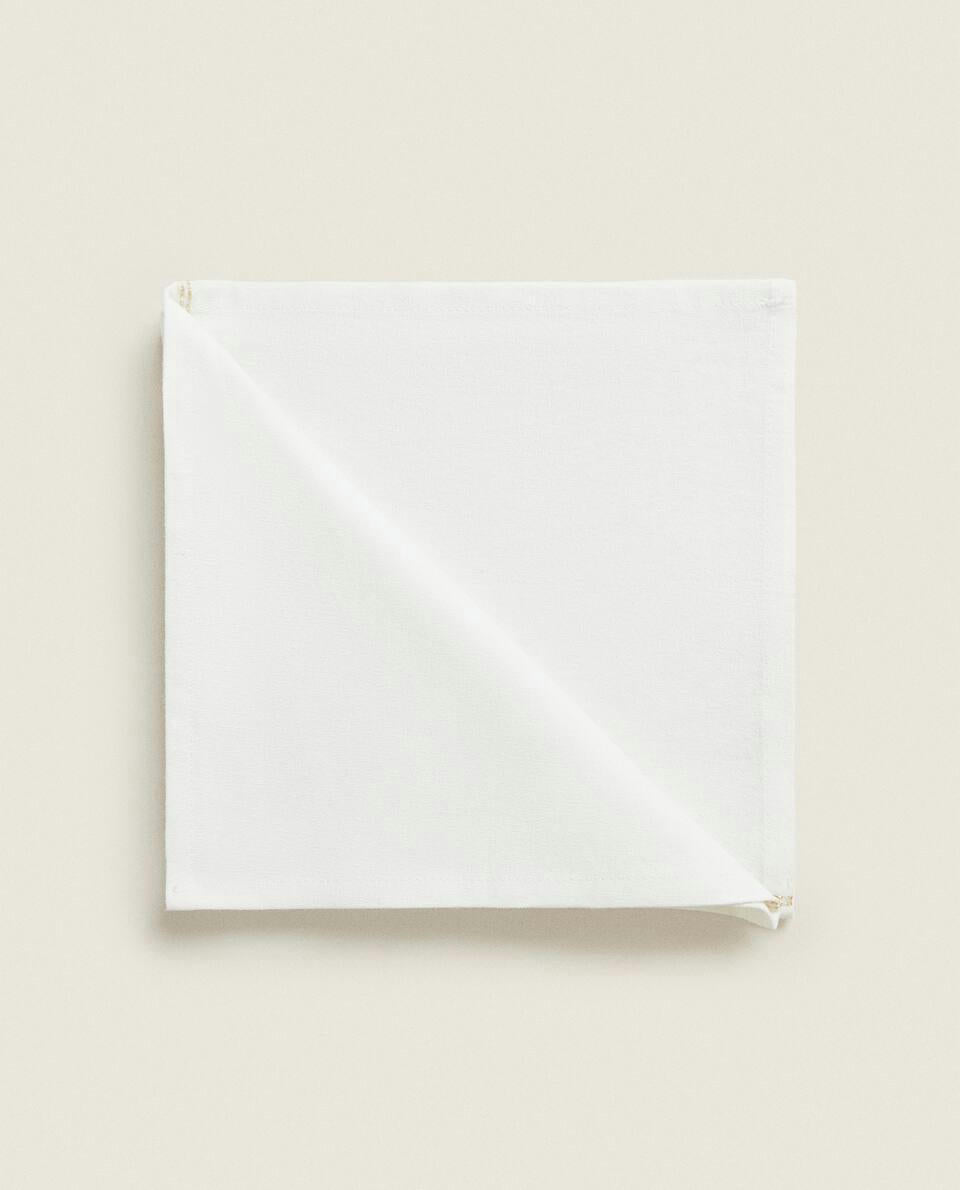 PACK OF CHRISTMAS CHAIN LINEN NAPKINS (PACK OF 2)