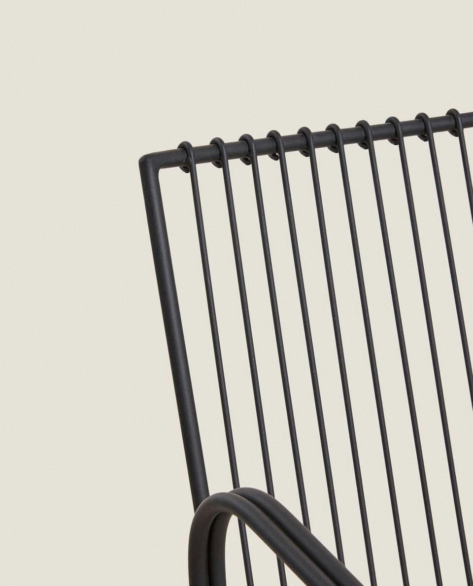 OUTDOOR METAL ARMCHAIR