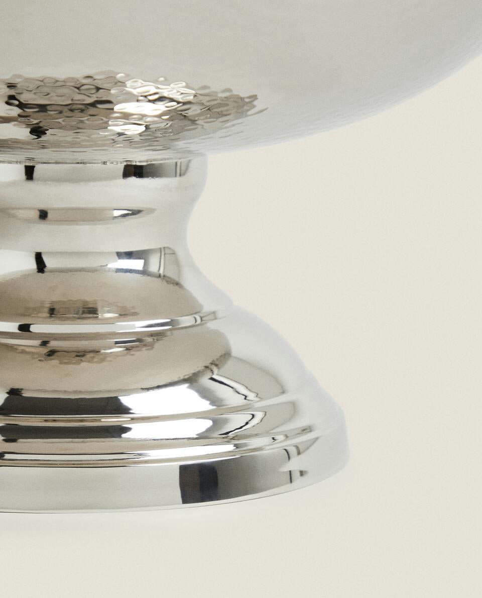 HAMMERED STEEL CENTREPIECE