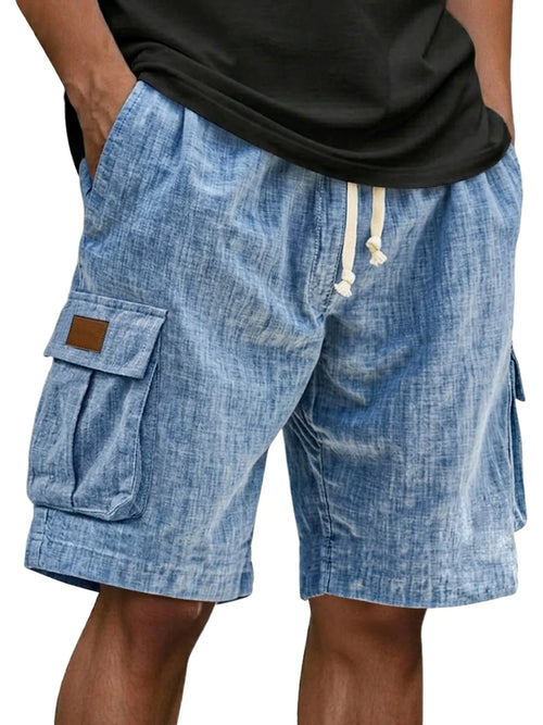Butter-Soft Linen Vacation Shorts with Large Pockets Loved by Thousands of Men