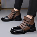 Men's Genuine Leather Ankle Boots