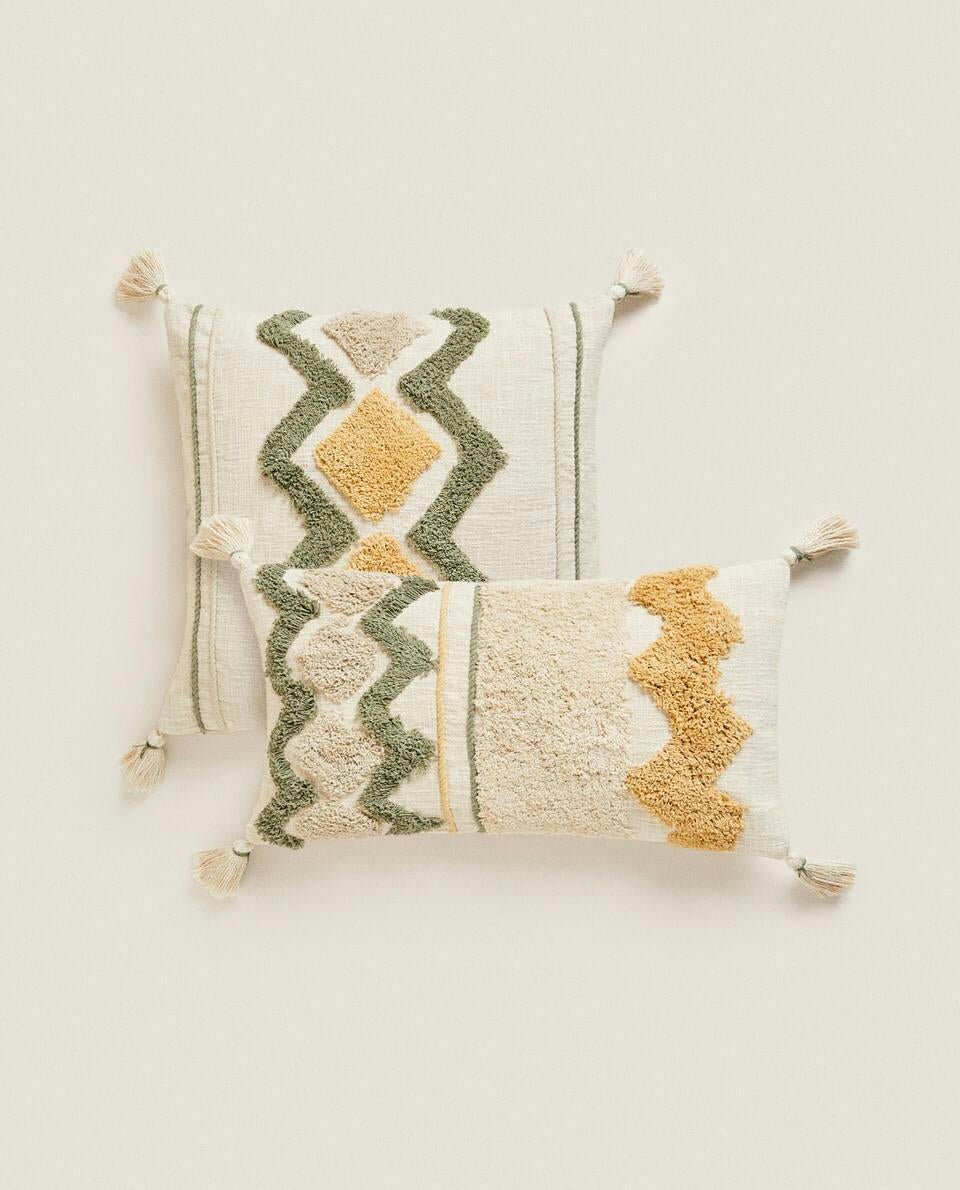 TUFTING CUSHION COVER