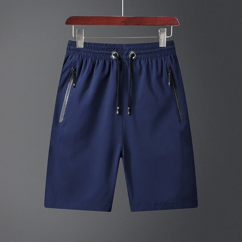 Herren Übergrößen Eisseide Stretch-Shorts