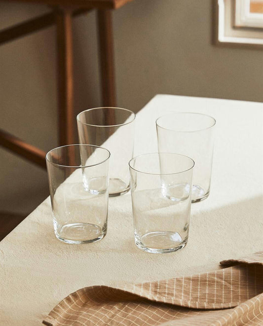 GLASS TUMBLER (PACK OF 4)