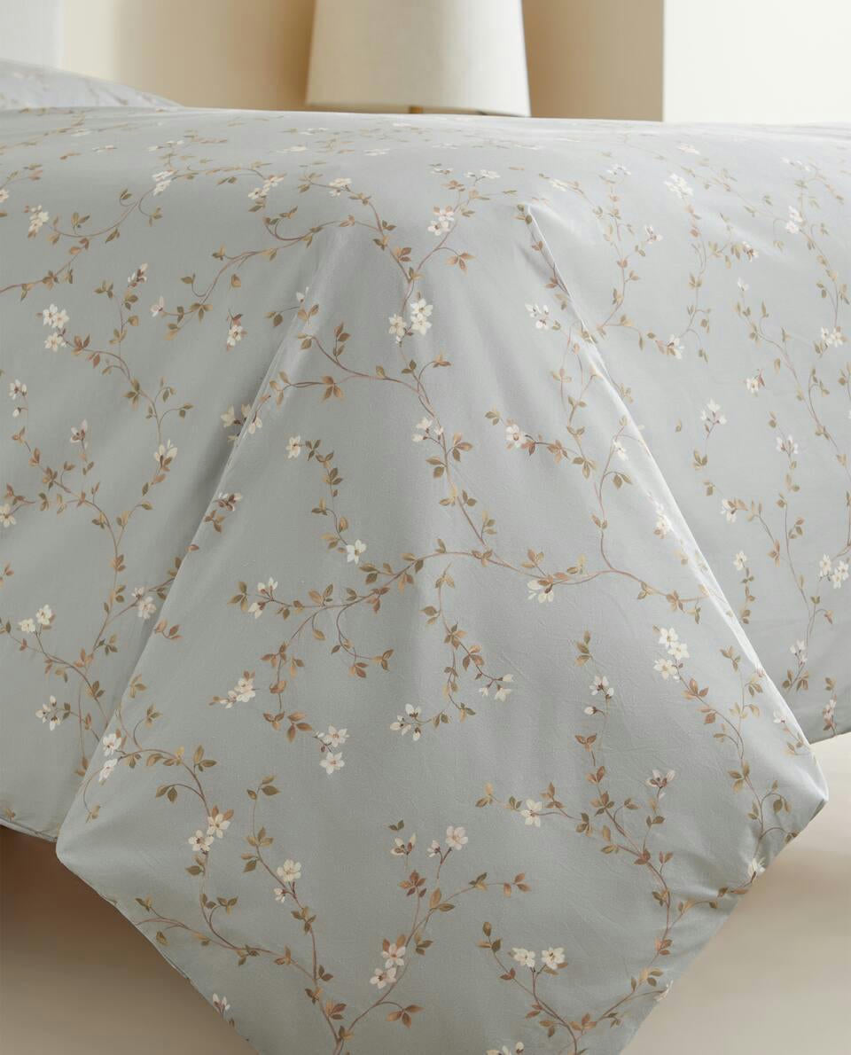 FLORAL PRINT DUVET COVER