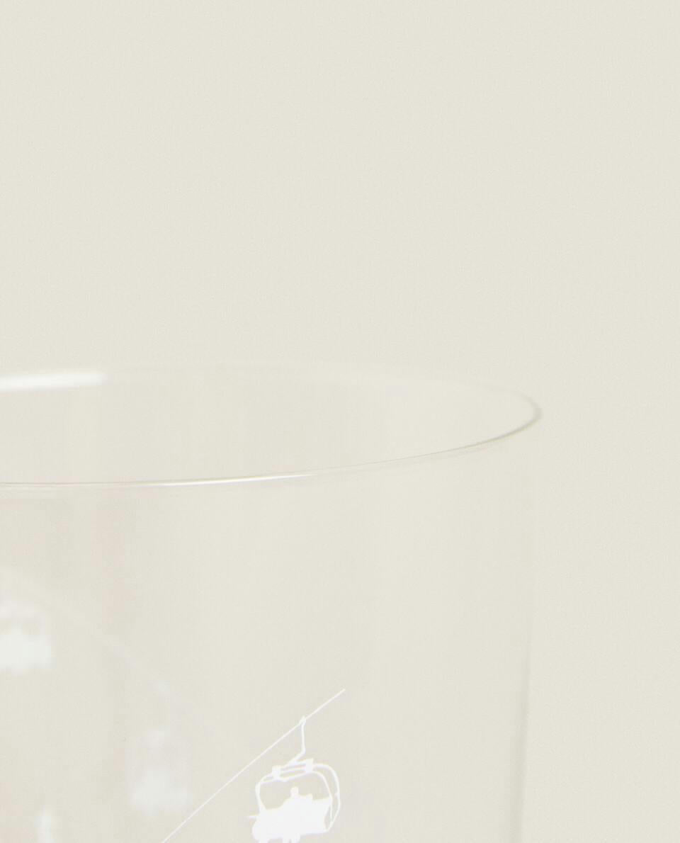 CHRISTMAS SKI SLOPE TRANSFER TUMBLER