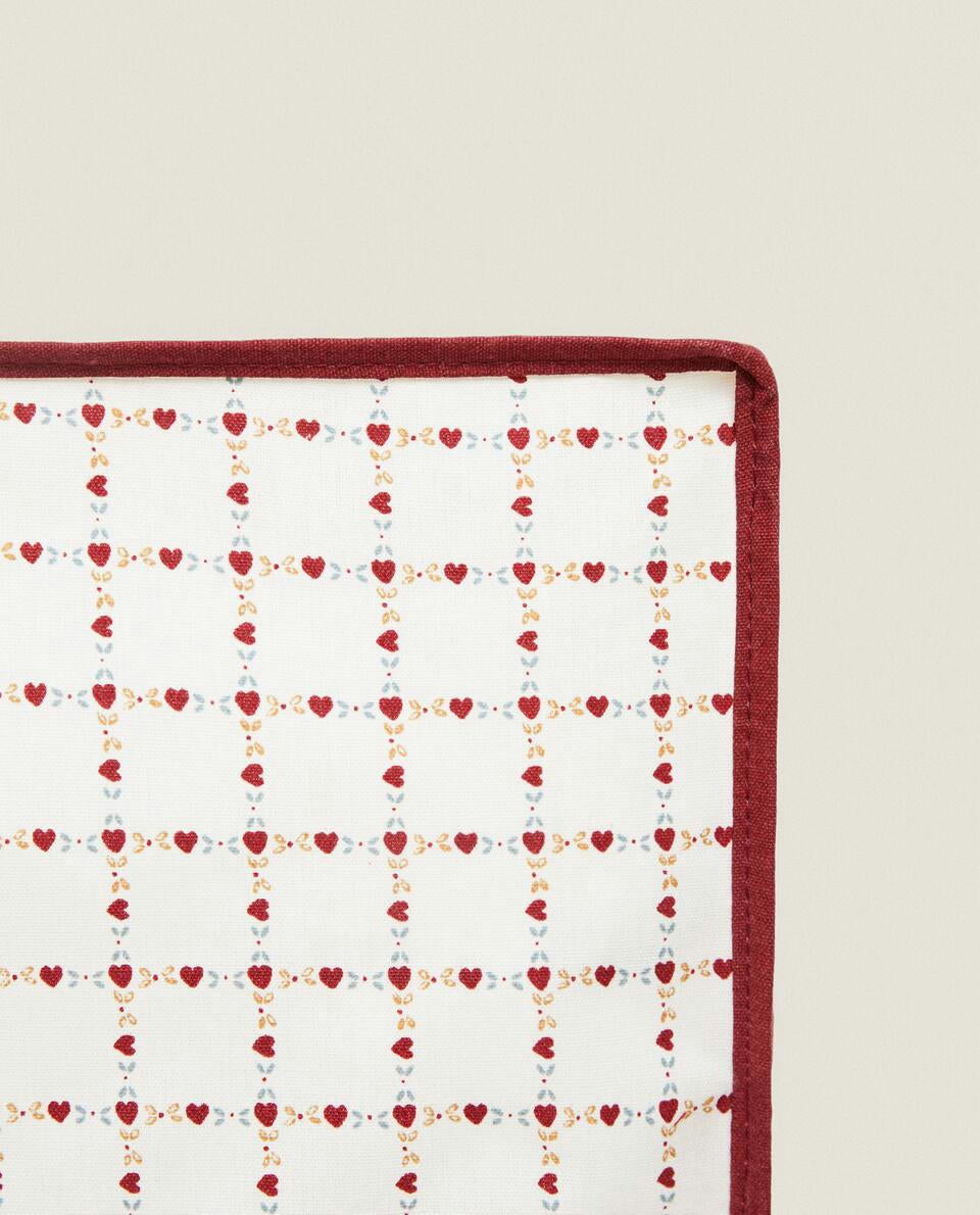 CHRISTMAS CHILDREN STORAGE BAG WITH HEARTS