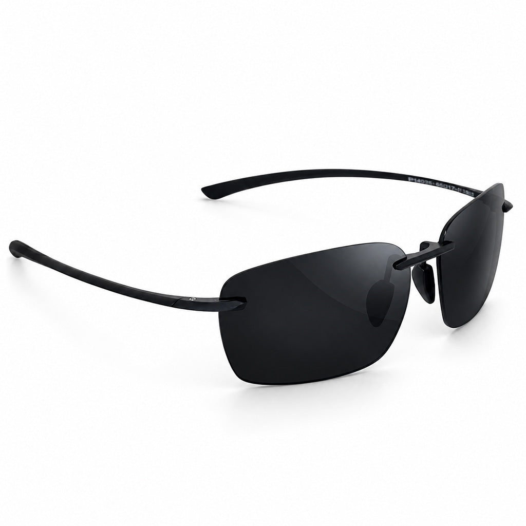 Ultralight Rimless Colorful Polarized UV400 Sunglasses