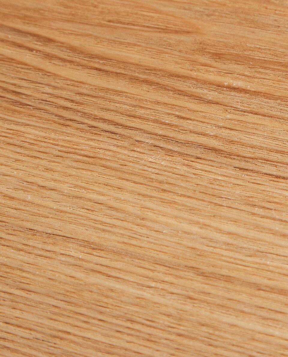 RECTANGULAR NON-SLIP WOODEN TRAY