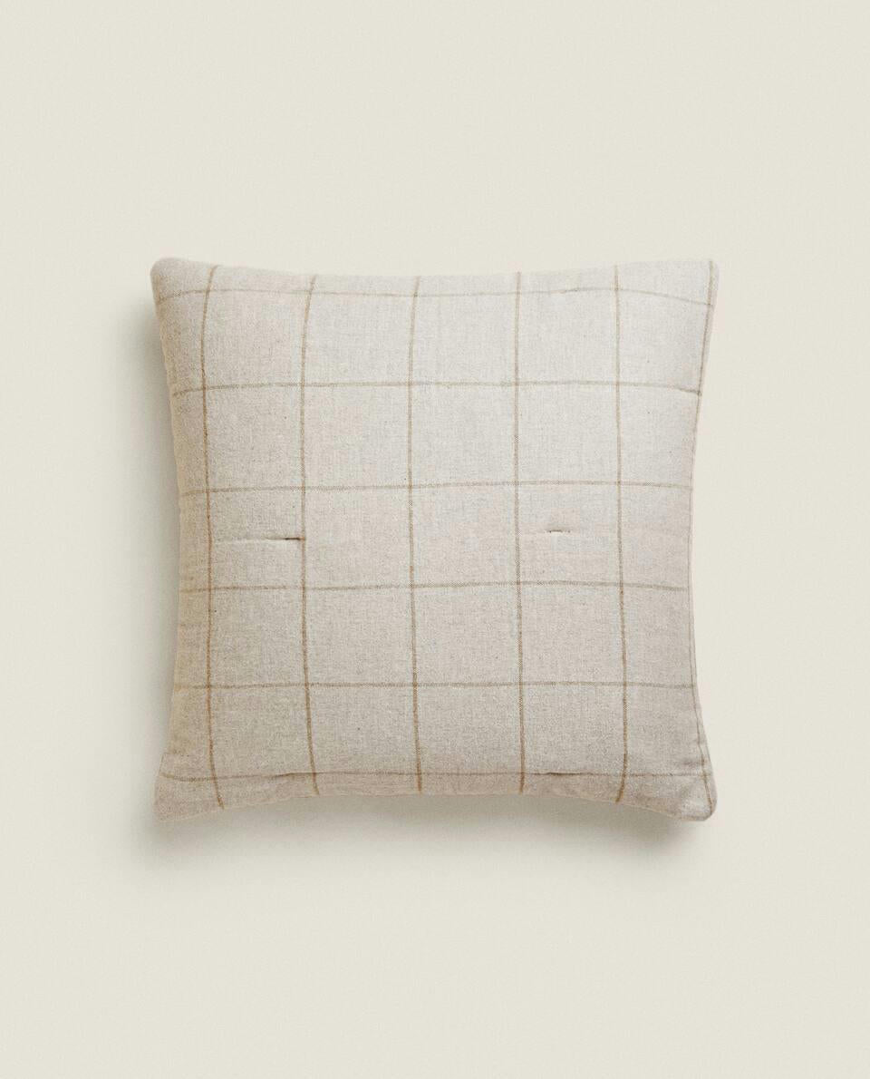 FLANNEL CUSHION COVER