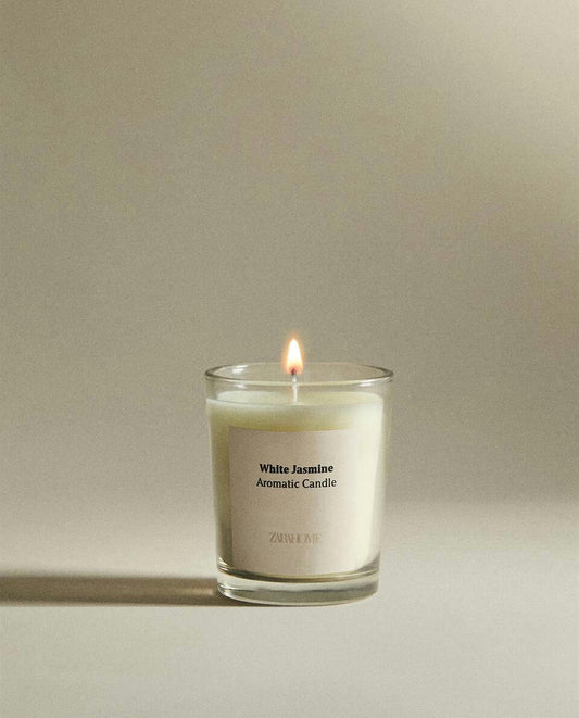 WHITE JASMINE SCENTED CANDLES