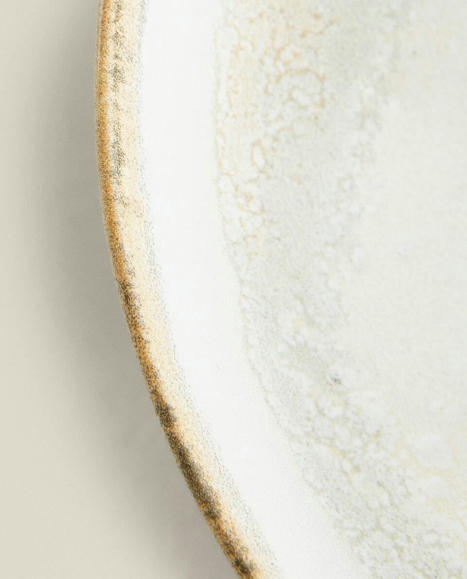 STONEWARE SOUP PLATE