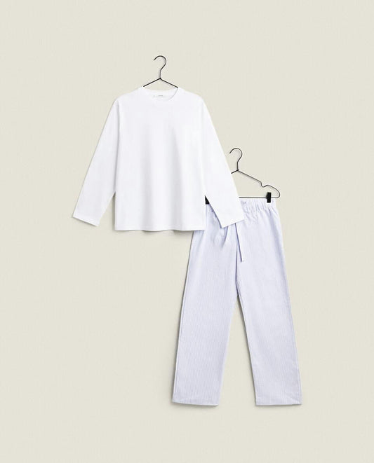 COTTON JERSEY PYJAMA SET