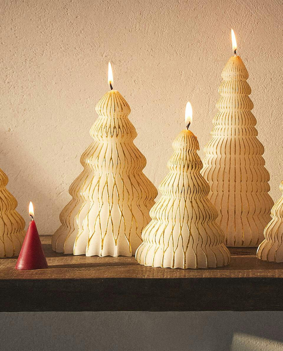 CHRISTMAS TREE CANDLES