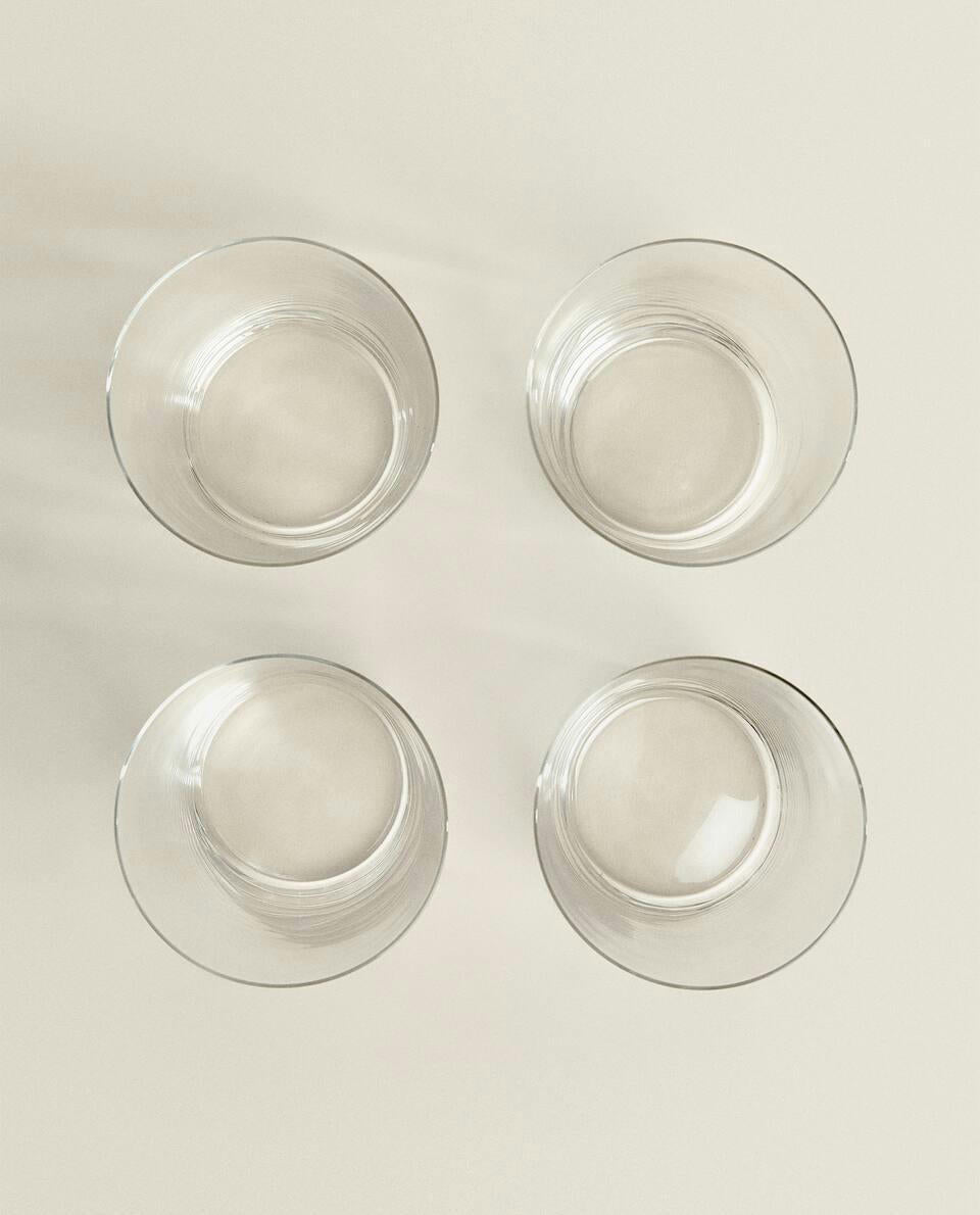 GLASS TUMBLER (PACK OF 4)