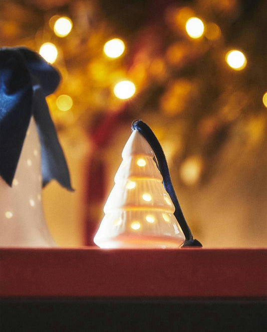 CHRISTMAS TREE PORCELAIN DECORATION
