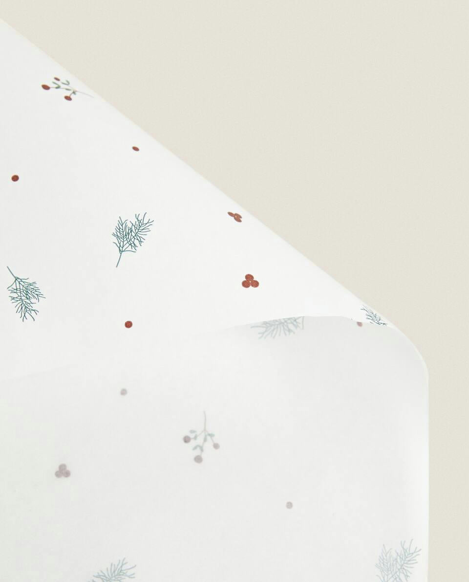 CHRISTMAS MISTLETOE OVEN PAPER PACK (PACK OF 20)