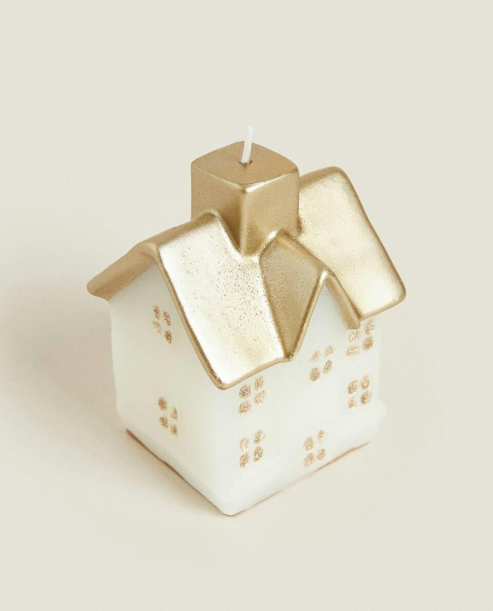 CHRISTMAS HOUSE DECORATIVE CANDLE