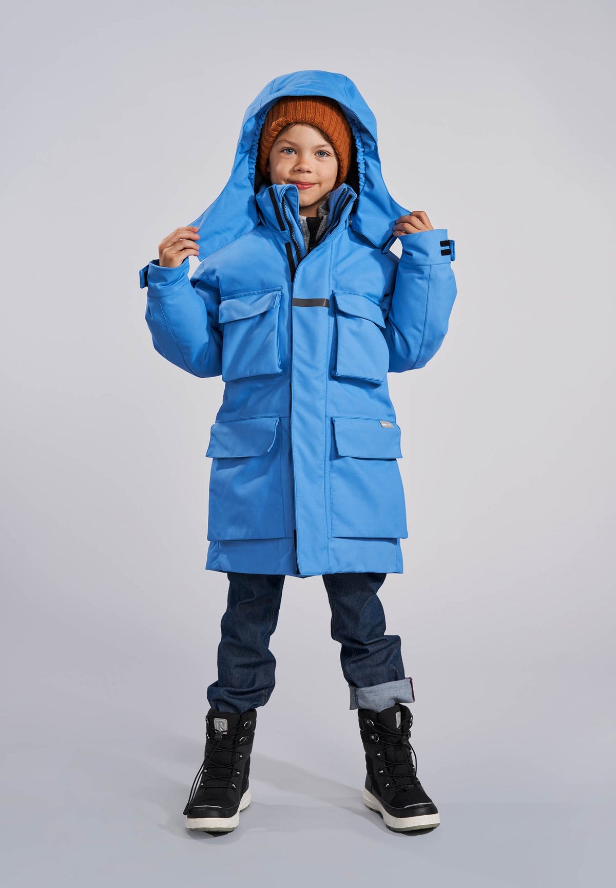 Juniors' waterproof winter parka Luja