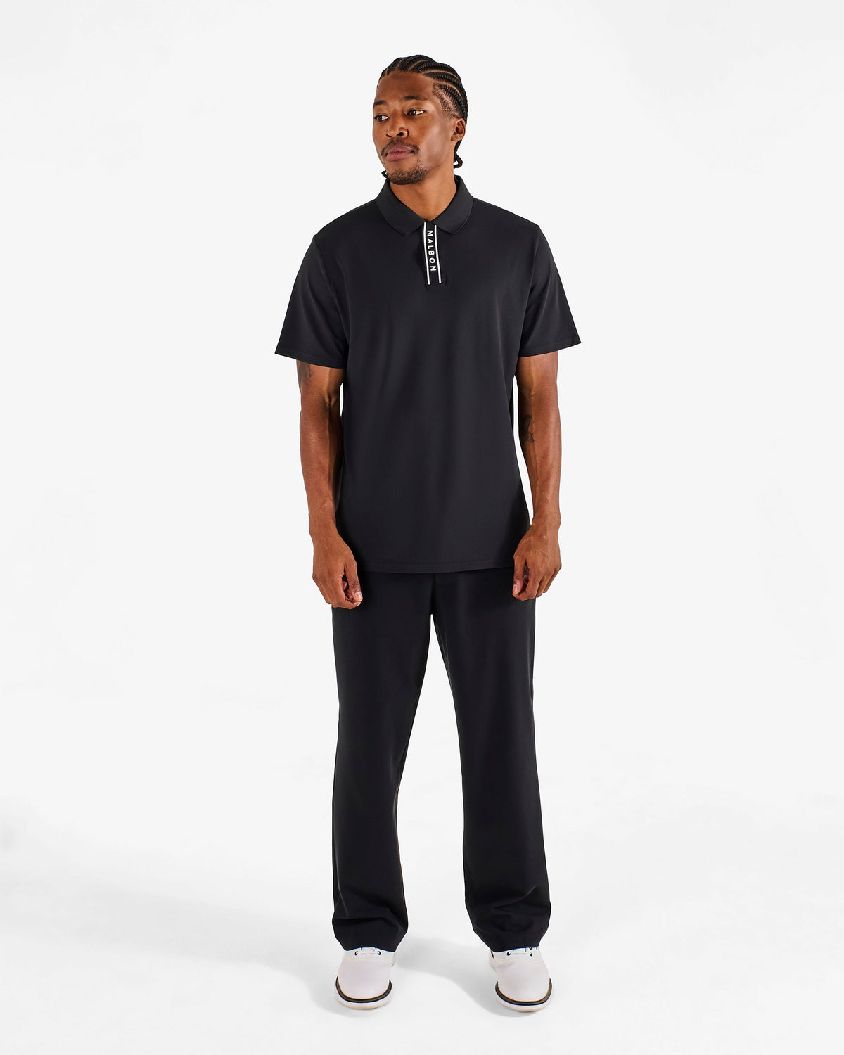 BLOCK PLACKET POLO