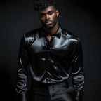 Adrano Satin Button Shirt