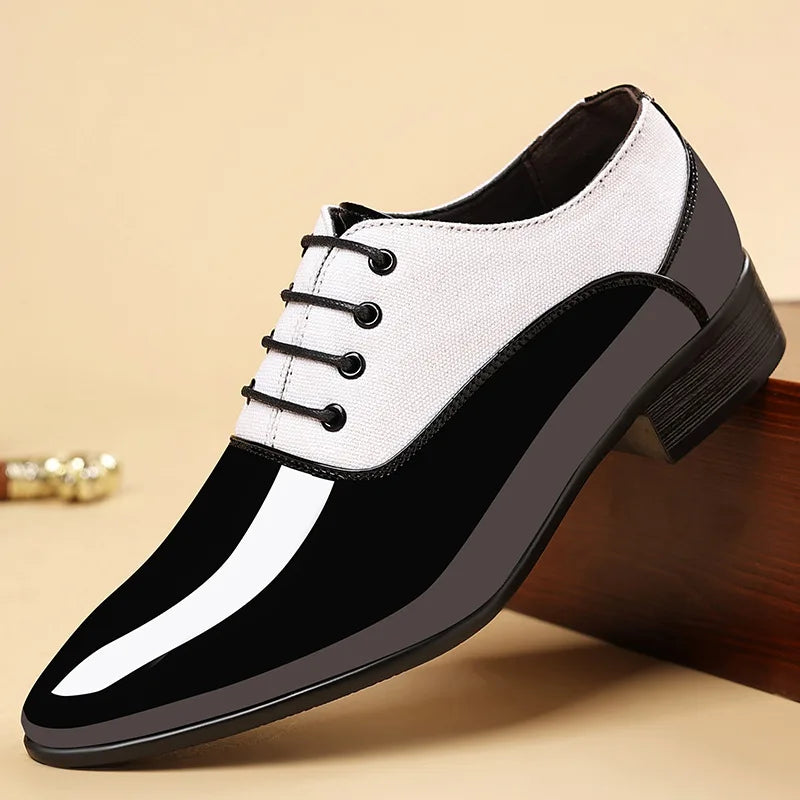 Mason Polished Patent Oxfords