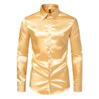 Adrano Satin Button Shirt