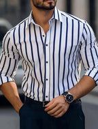 Giovanni Stripe Formal Shirt