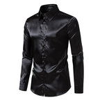 Adrano Satin Button Shirt