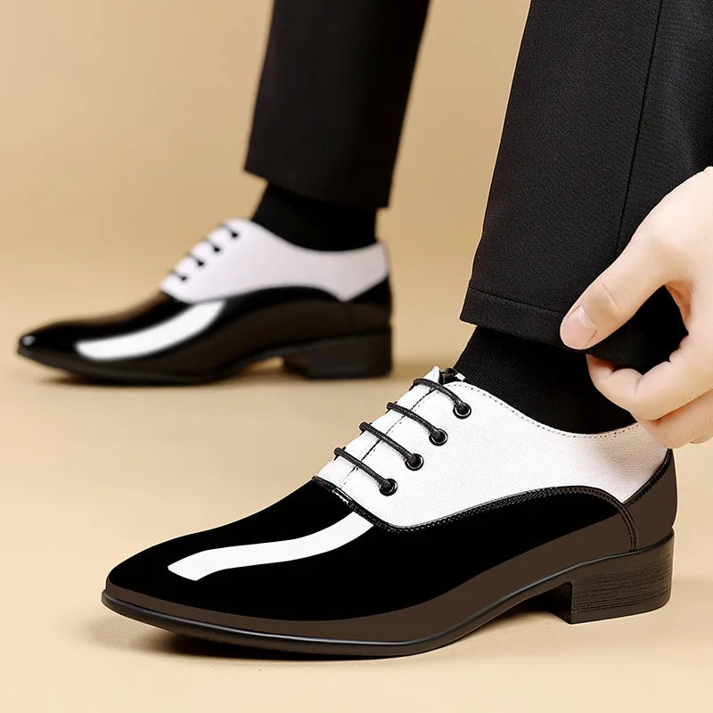 Mason Polished Patent Oxfords