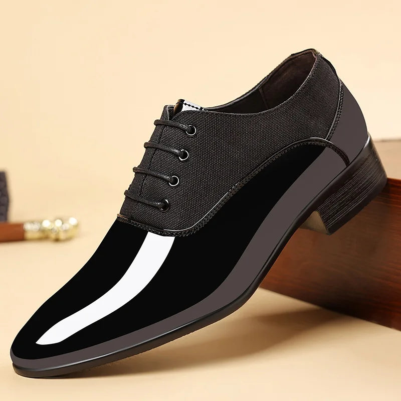 Mason Polished Patent Oxfords