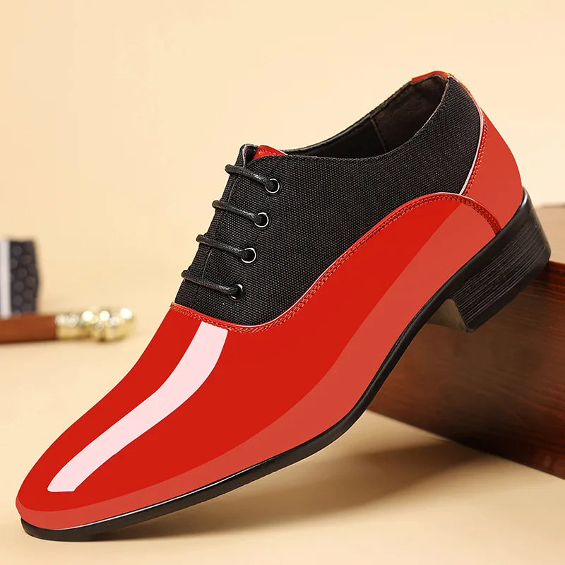 Mason Polished Patent Oxfords