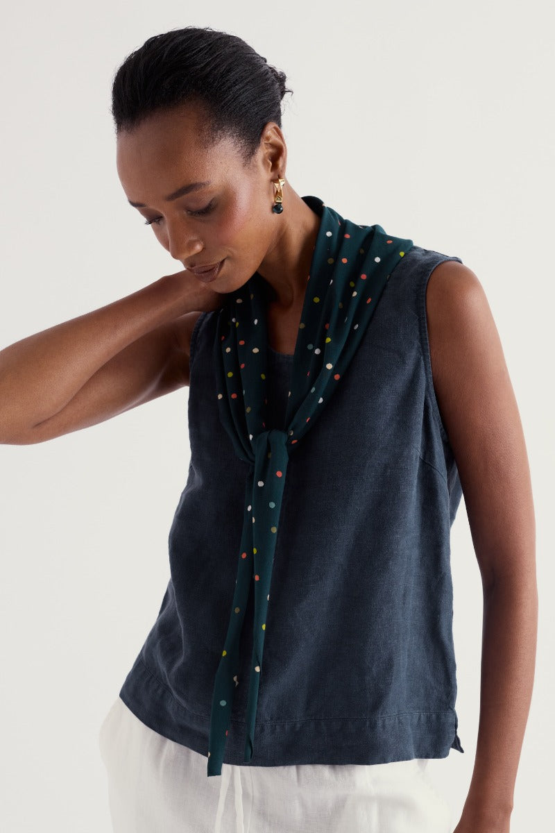 Enora Jersey Triangle Scarf