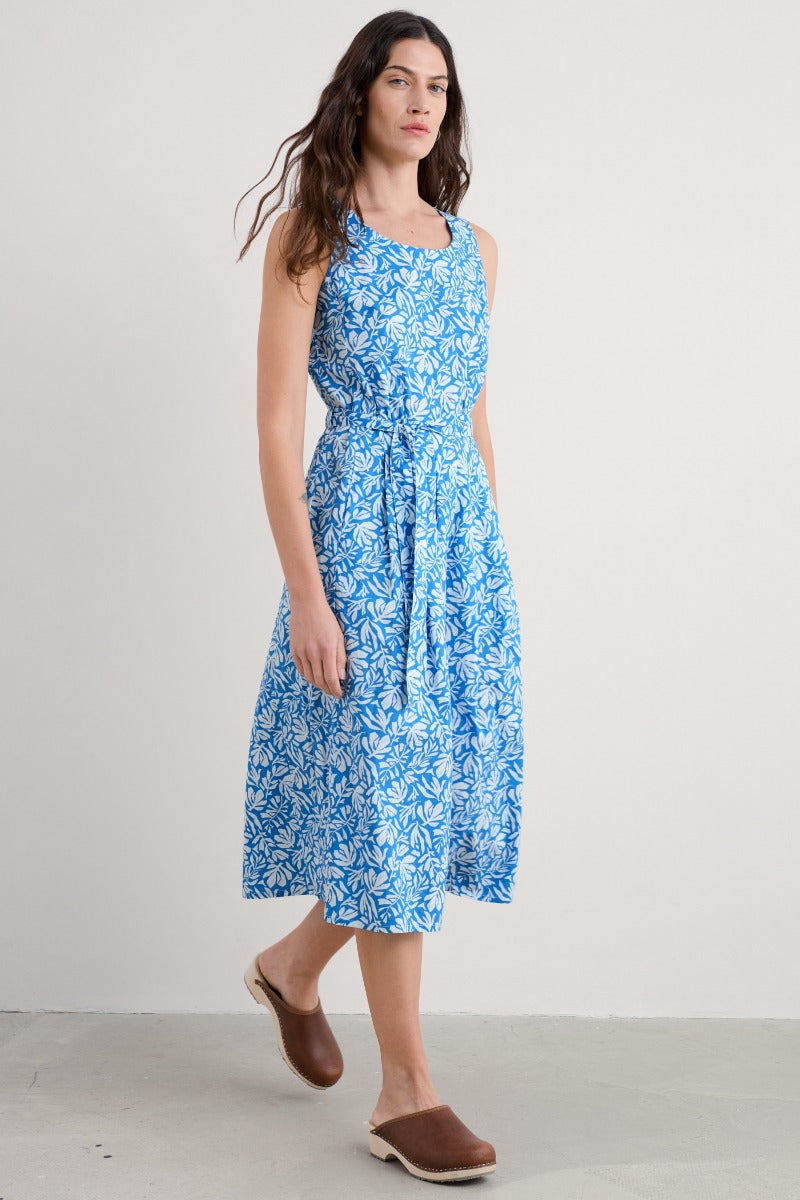Belle Fit-and-flare Midi Dress