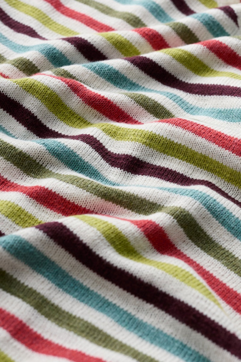 Knavock Striped Jumper Made With Linen & Organic Cotton