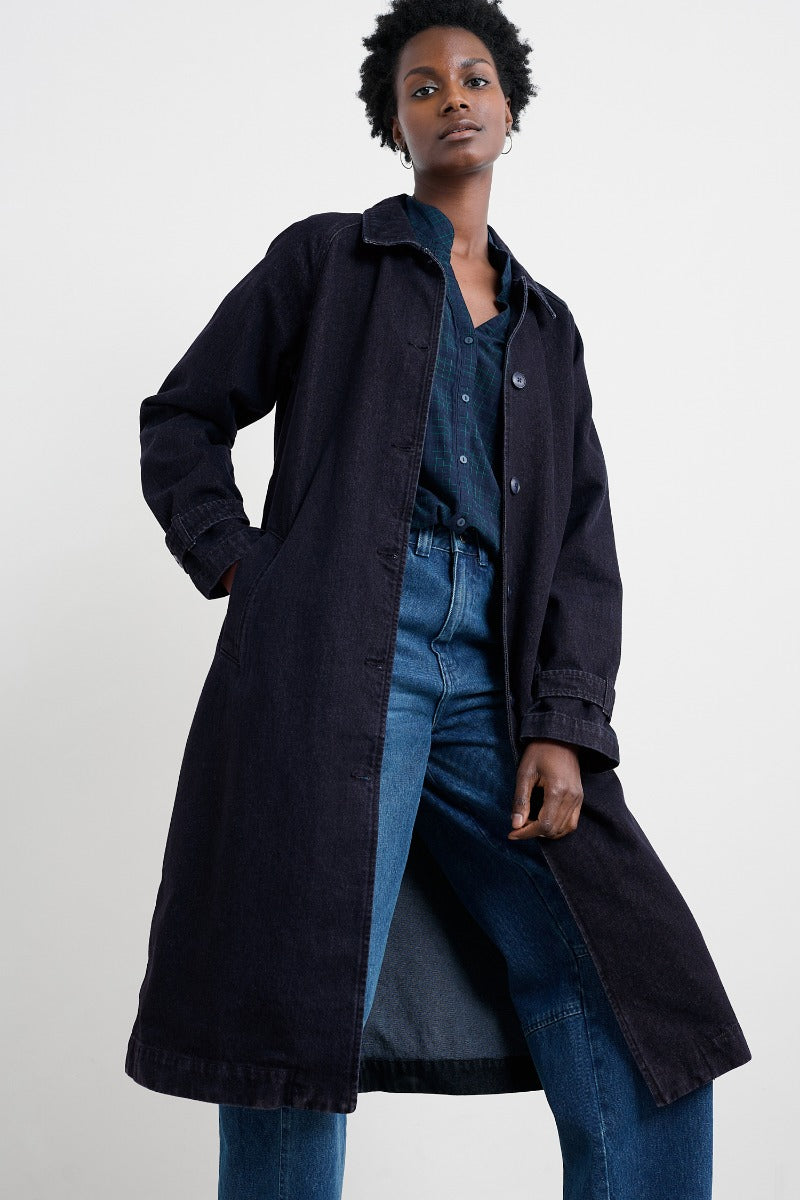 Boscastle Denim Mac